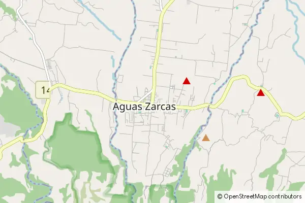 Mapa Aguas Zarcas