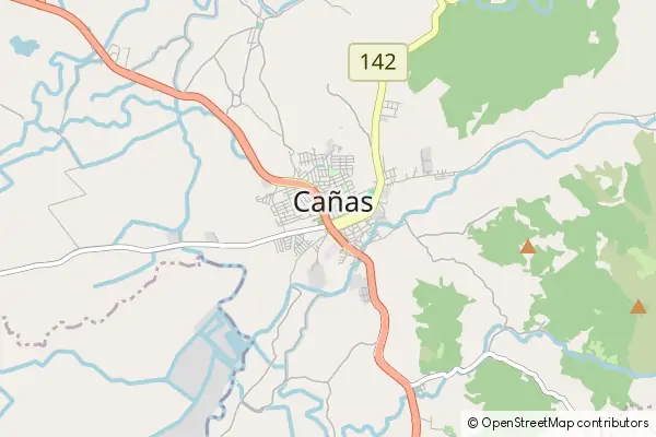 Mapa Cañas