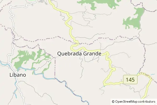 Mapa Quebrada Grande