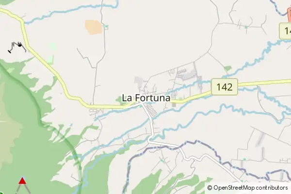 Mapa La Fortuna de San Carlos