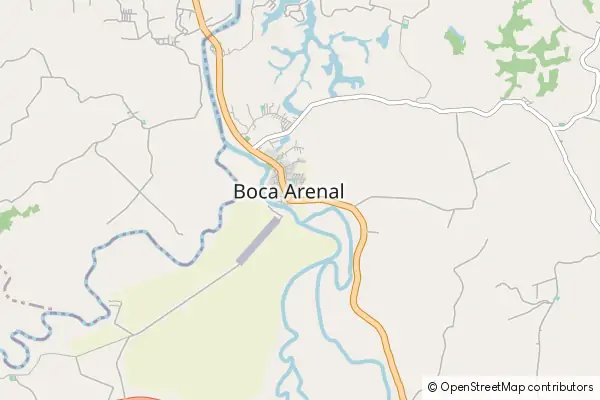 Mapa Boca Arenal