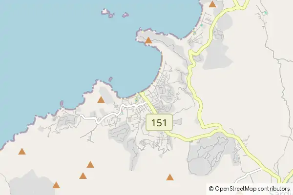 Mapa Playas del Coco