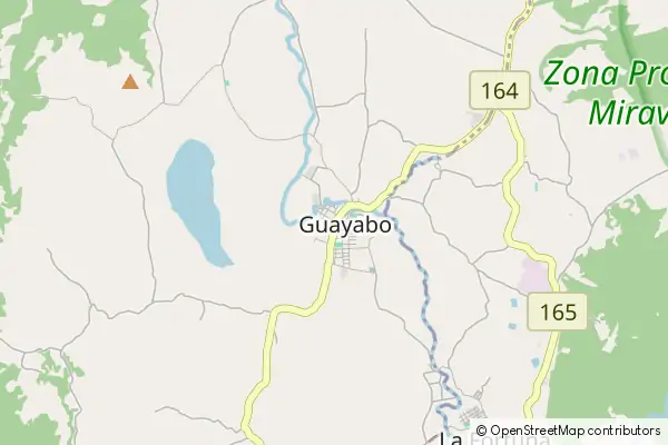 Mapa Guayabo