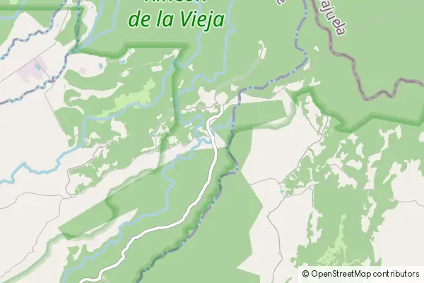 Mapa Rincon de La Vieja