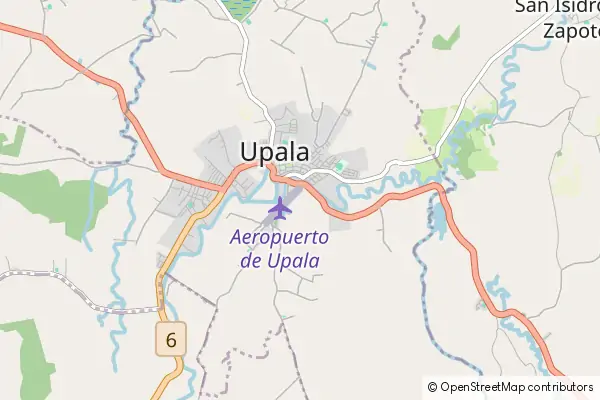 Mapa Bijagua de Upala