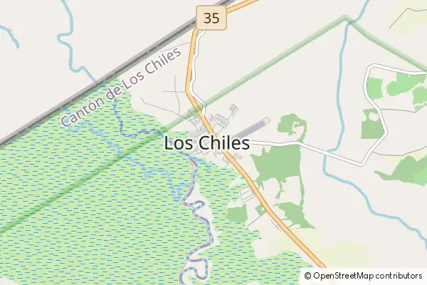 Mapa Los Chiles