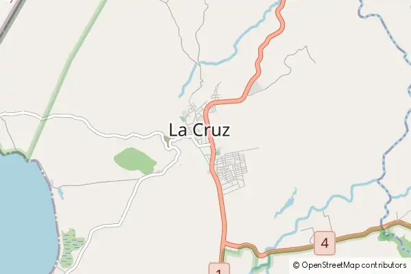 Mapa La Cruz