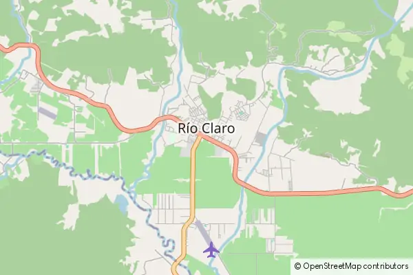 Mapa Río Claro