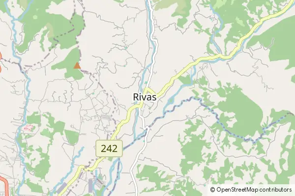 Mapa San Gerardo De Rivas