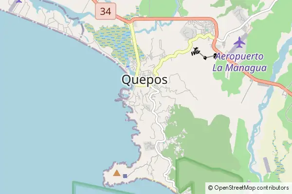 Mapa Quepos