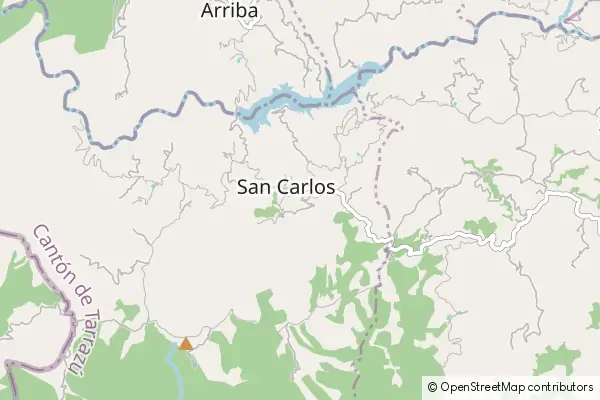 Mapa San Carlos