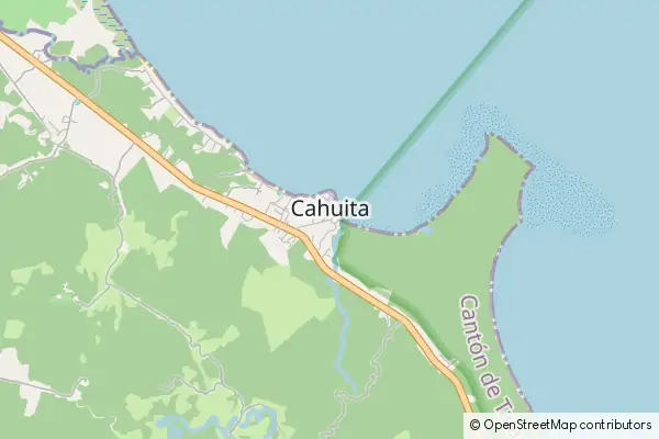 Mapa Cahuita