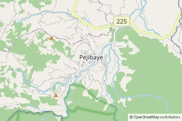 Mapa Pejibaye