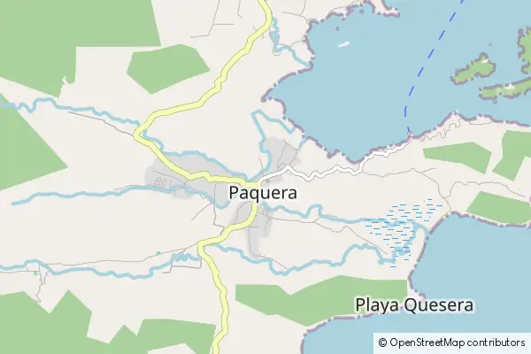 Mapa Paquera