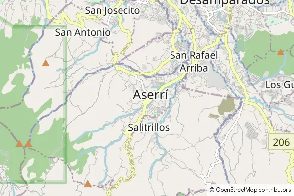 Mapa Aserrí