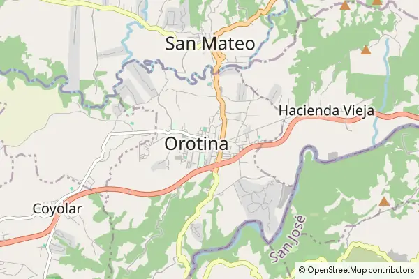 Mapa Orotina