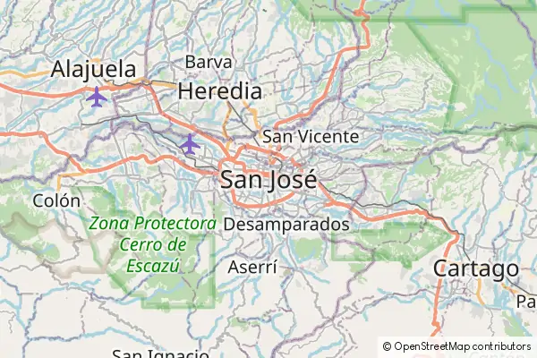 Mapa San José