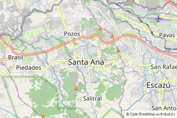 Mapa Santa Ana