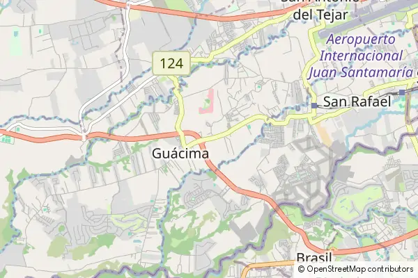 Mapa Guácima