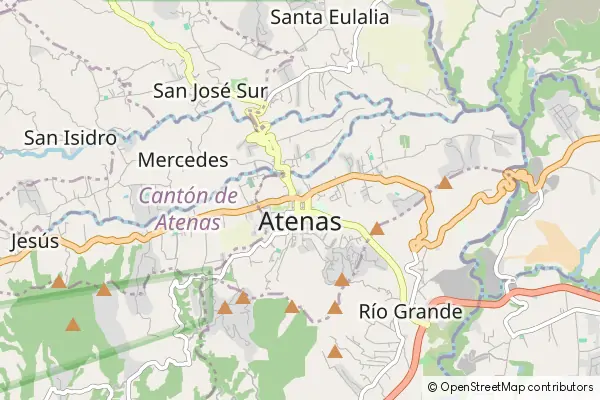 Mapa Atenas