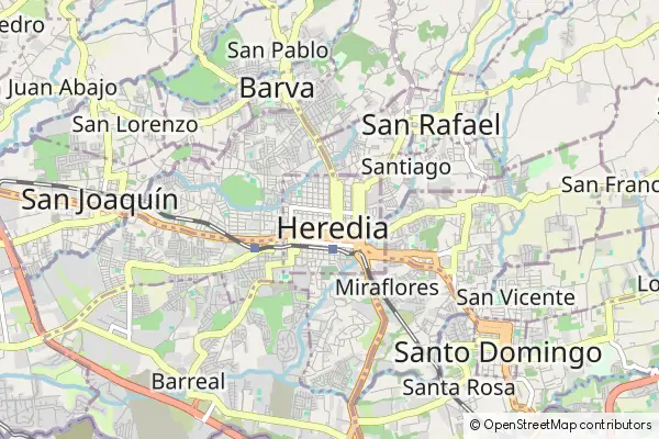 Mapa Heredia