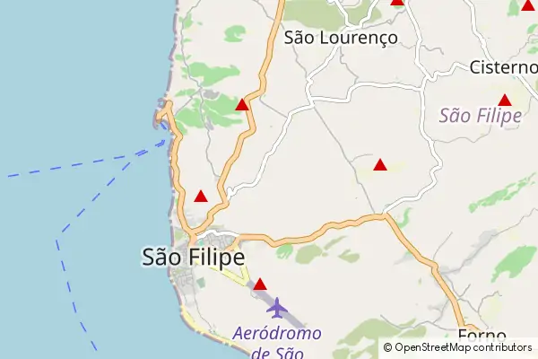 Mapa São Filipe