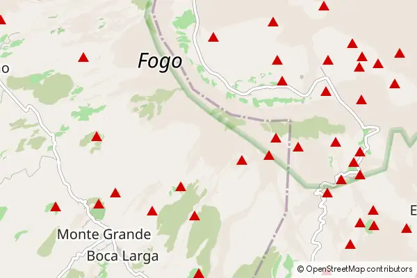 Mapa Cha das Caldeiras