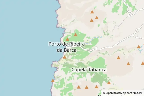 Mapa Ribeira da Barca