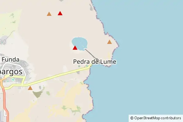 Mapa Pedra de Lume