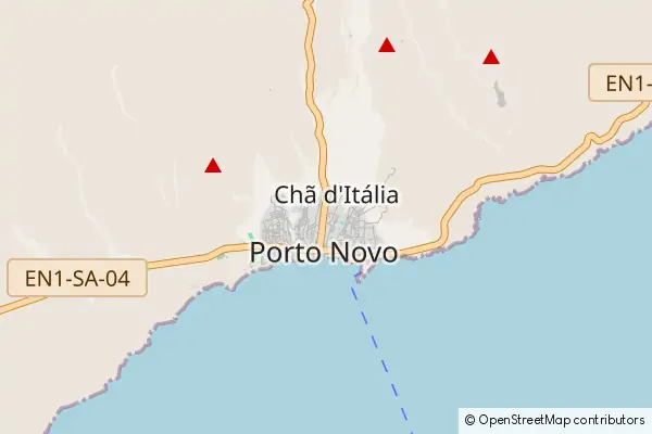 Mapa: Porto Novo • © OpenStreetMap contributors Mapa Porto Novo