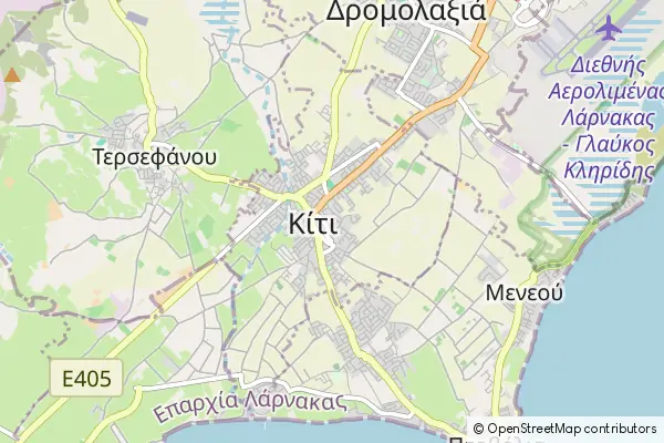 Mapa Kiti