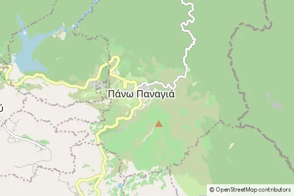 Mapa Pano Panayia