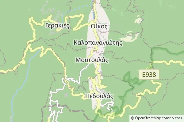 Mapa: Mutulas • © OpenStreetMap contributors Mapa Mutulas