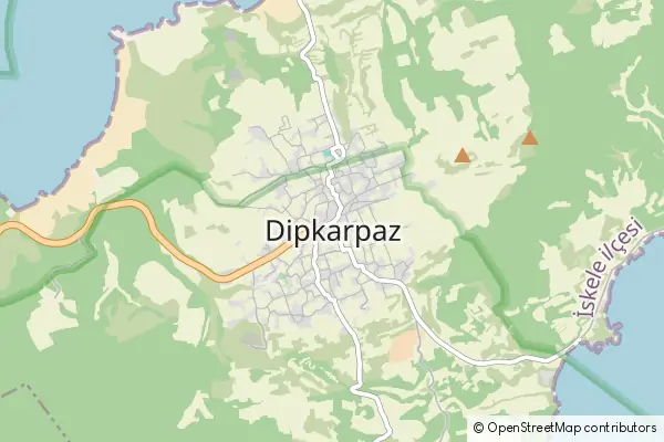 Mapa Dipkarpaz