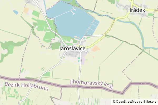 Mapa Jaroslavice