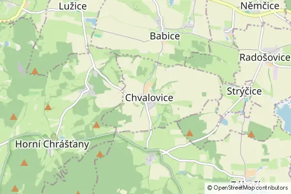 Mapa Chvalovice