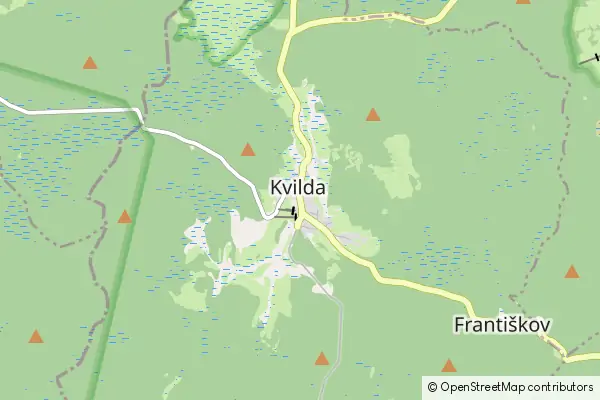 Mapa Kvilda