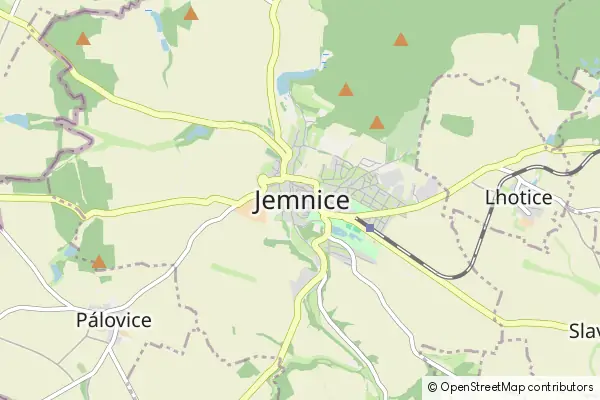 Mapa Jemnice