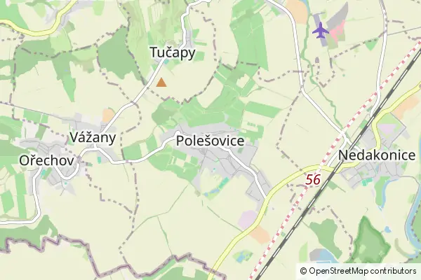 Mapa Polešovice