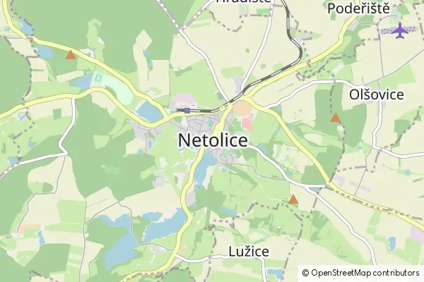 Mapa Netolice