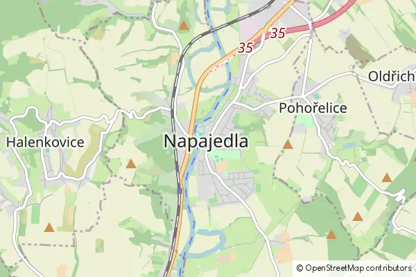 Mapa Napajedla