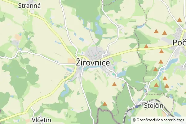 Mapa Žirovnice