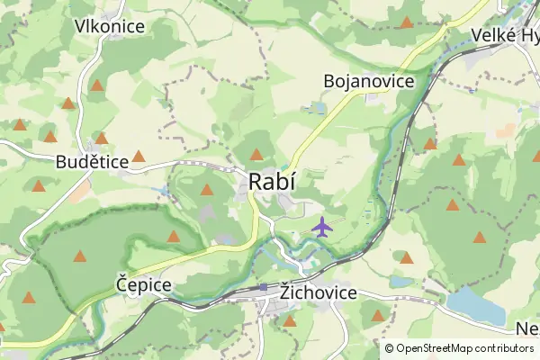 Mapa Rabí