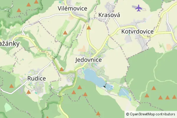 Mapa Jedovnice