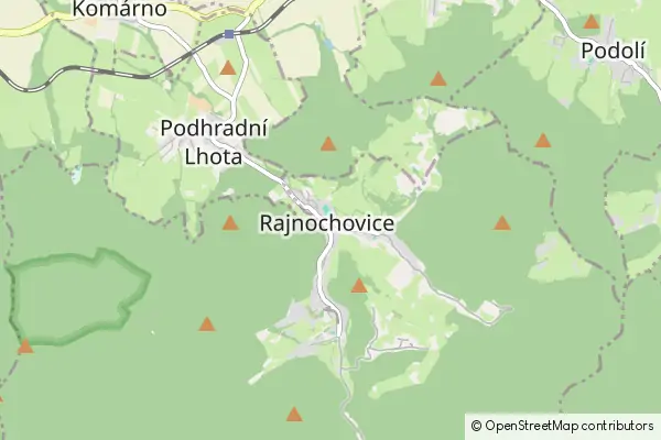 Mapa Rajnochovice