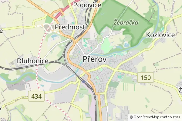 Mapa Przerów