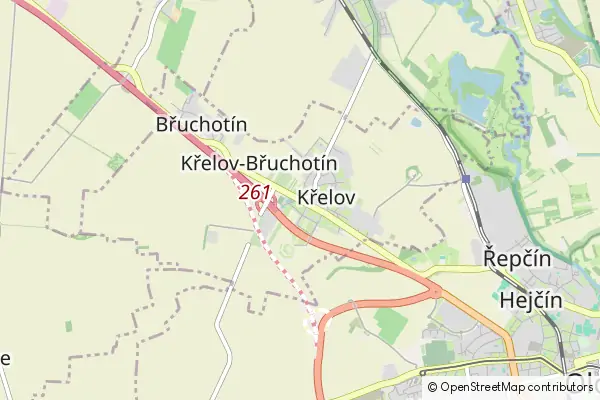 Mapa Krelov-Bruchotin