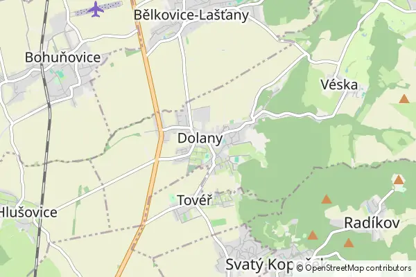 Mapa Dolany