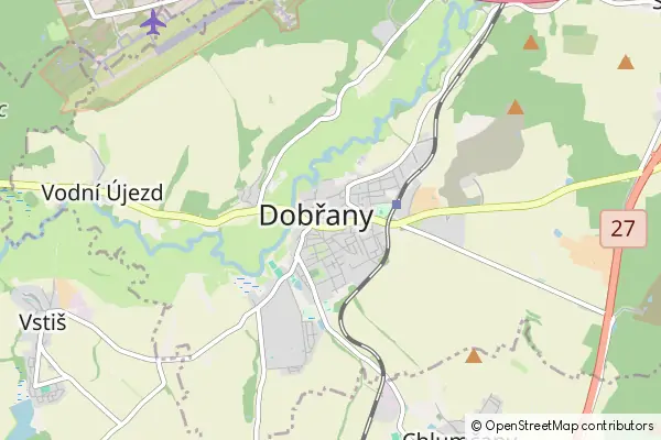 Mapa Dobřany