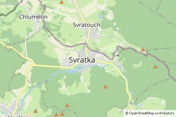 Mapa Svratka